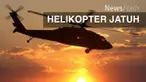Helikopter jenis Bell milik PT Amur jatuh di lokasi 99, areal penambangan emas Degeuwo, Distrik Dogobaida, Kabupaten Paniai, Papua.