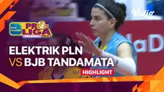 Berita video highlights laga putaran kedua seri Malang PLN Mobile Proliga 2023 kategori putri antara Jakarta Elektrik PLN melawan Bandung BJB Tandamata, Minggu (12/2/2023) sore hari WIB.