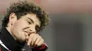 Reaksi kekecewaan striker AC Milan asal Brasil, Alexandre Pato di laga lanjutan Serie A melawan Palermo di San Siro Stadium, 13 Desember 2009. Milan kalah 0-2. AFP PHOTO/DAMIEN MEYER