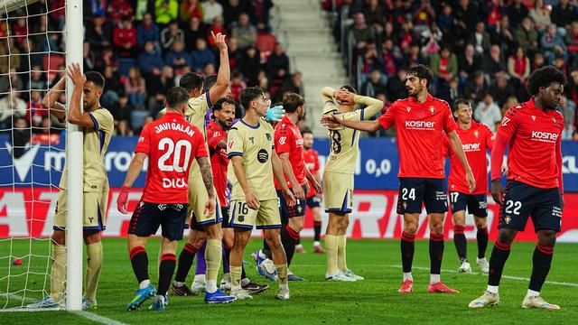 Duel Osasuna vs Barcelona di laga pekan ke-34 Liga Spanyol 2025/2026 di El Sadar, Minggu (03/05/2026) dini hari WIB.