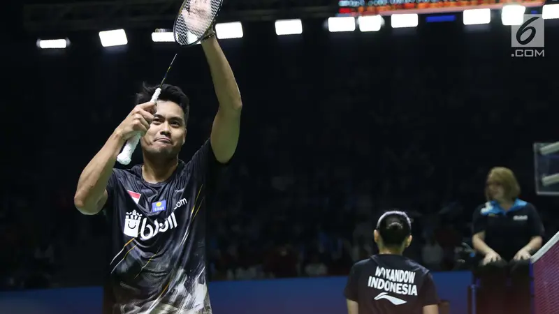 Tontowi Ahmad/Winny Oktavina Menang Mudah Atas Pasangan India