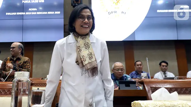 Rapat Perdana, Sri Mulyani - DPR Evaluasi Kinerja 2019 dan Rencana 2020