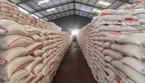 Perum Bulog Kantor Wilayah Bogor, memasok beras Stabilisasi Pasokan dan Harga Pangan (SPHP) ke seluruh pasar tradisional di wilayah Bogor. (Foto: Liputan6.com/Achmad Sudarno).