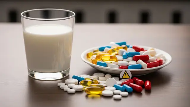 Jenis Obat yang Sebaiknya Tidak Diminum Bersama Susu
