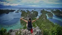 Pulau Misool. (dok. instagram @ashrafsinclair/https://www.instagram.com/p/BOEVfx4Dqgv//Tri Ayu Lutfiani)