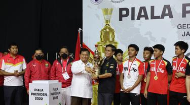 Jateng Juara Piala Presiden Bulu Tangkis 2022, Atlet PB Djarum Sapu Bersih Gelar