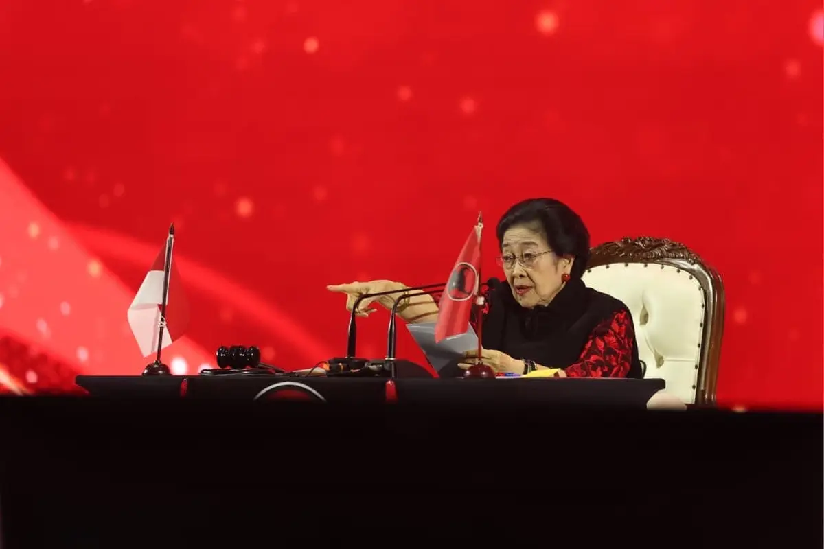Ketua Umum PDI Perjuangan (PDIP) Megawati Soekarnoputri.