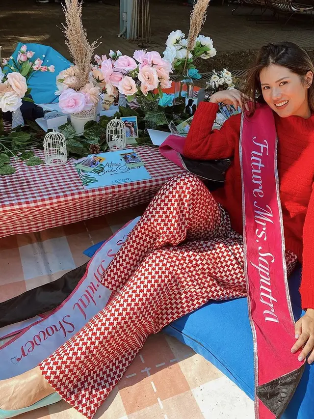 Momen Bridal Shower Atries Angel. (Sumber: Instagram/atriesangel)