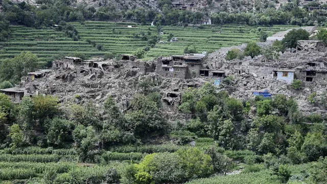 Korban Tewas Gempa Afghanistan Tembus 1.400 Orang