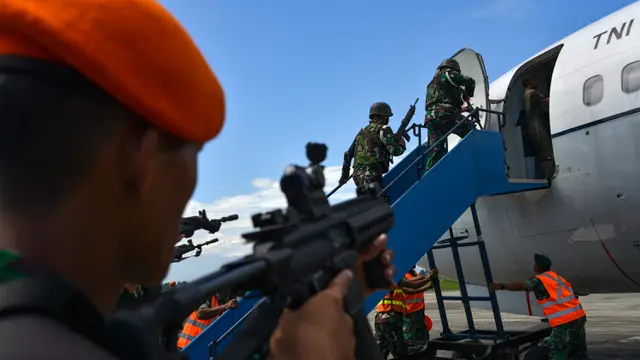 Intip Latihan Militer TNI AU di Lanud Sultan Iskandar Muda