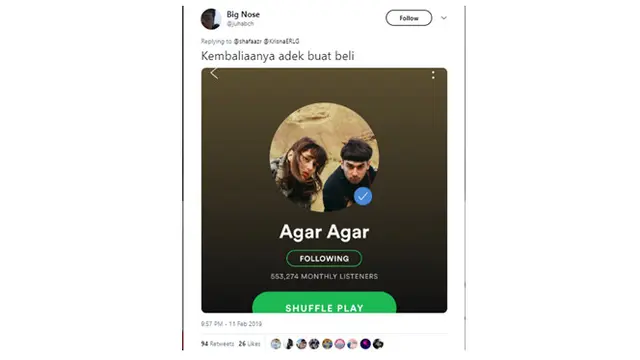 sambung kata spotify