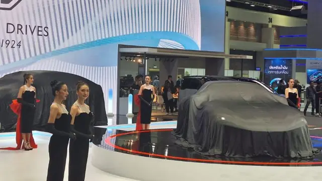 Pesona SPG Cantik yang Hiasi Thailand International Motor Expo 2023 (Arief A/Liputan6.com)