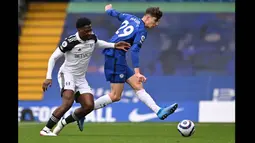 Tak lama berselang, Havertz kembali membobol gawang Fulham, tapi gol itu dianulir akibat offside. (Foto: AFP/Pool/Justin Setterfield)