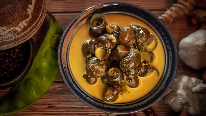 resep tutut keong sungai