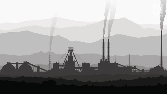 Ilustrasi tambang migas