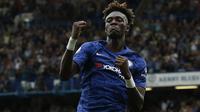 1. Tammy Abraham (21 Tahun) - Musim lalu dirinya menjadi predator bagi Aston Villa dengan mencetak 25 gol di ajang Championship League. Dalam empat laga awal bomber asal Inggris ini mampu membuktikan diri dengan mencetak empat gol. (AFP/Ian Kington)