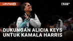 ALICIA KEYS MENDUKUNG KAMALA HARRIS DALAM KAMPANYE DI PENNSYLVANIA