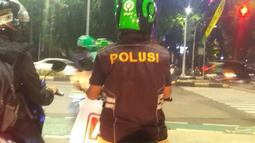"Penghijauan" yang menyebabkan polusi. (Source: instagram.com/@ojol_gibah)