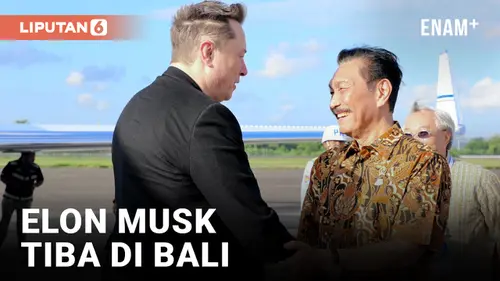 VIDEO: Elon Musk Tiba di Bali untuk Hadiri World Water Forum dan Peluncuran Starlink