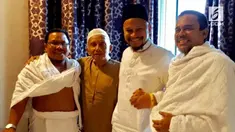 Foto mantan Ketua MPR Amien Rais bertemu dengan Imam Besar Front Pembela Islam (FPI) Rizieq Shihab di Arab Saudi beredar.