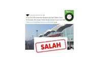 Cek fakta Bandara Kualanamu dijual