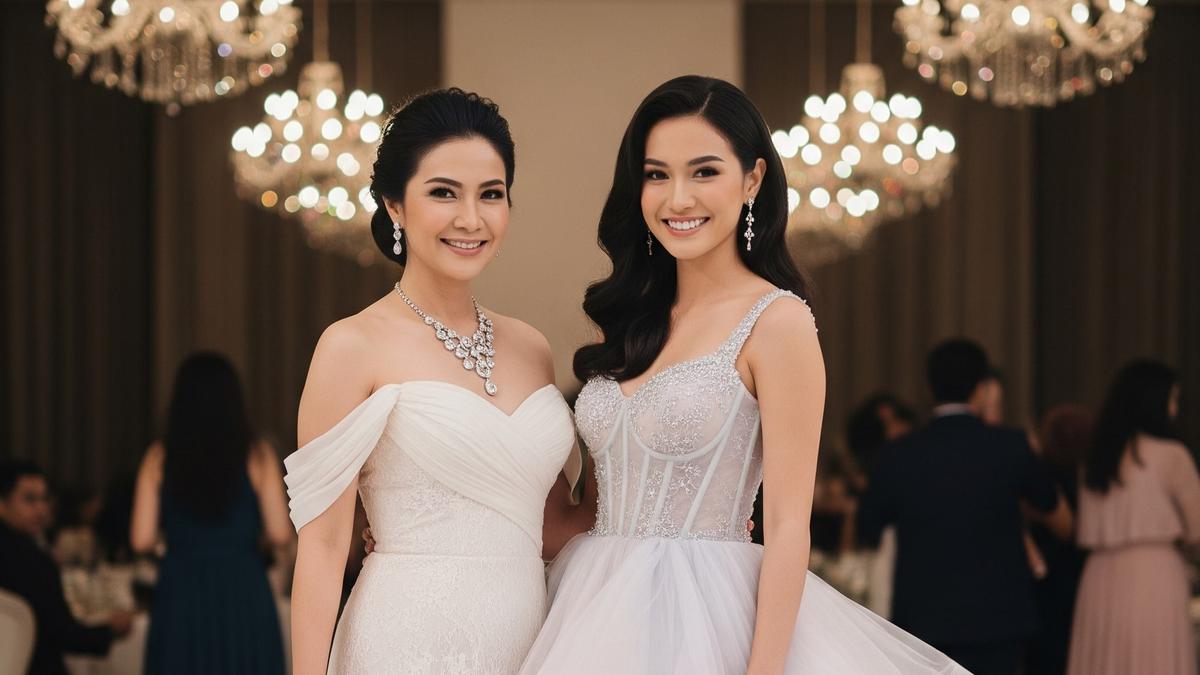 10 Model Baju Dress Panjang Pesta Warna Polos Kekinian, Simple, Elegan, dan Memukau