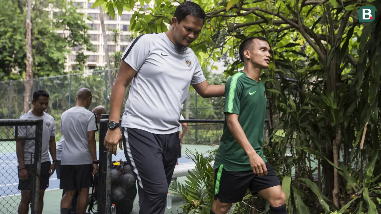 Latihan Timnas Indonesia