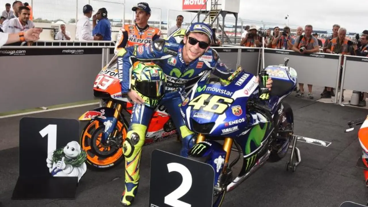Marquez Pimpin Klasemen MotoGP, Valentino Rossi Tetap Bahagia