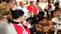 Menpora Imam Nahrawi menerima perwakilan asosiasi e-Sports Indonesia (IeSPA) pada Selasa, (4/12/2018). (Kemenpora)
