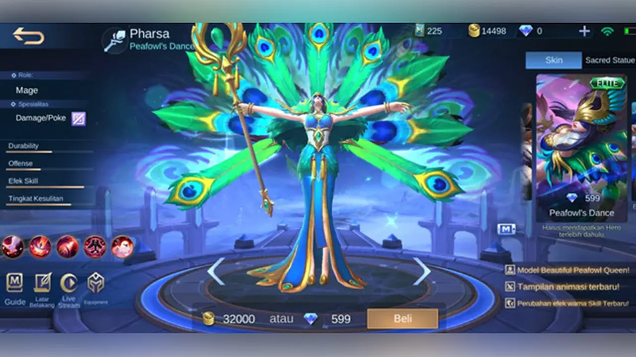 6 Hero Mage Wanita dengan Skill dan Skin Keren