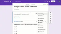 Tampilan Google Form (Sumber: Pinterest/Math Tech Connections)