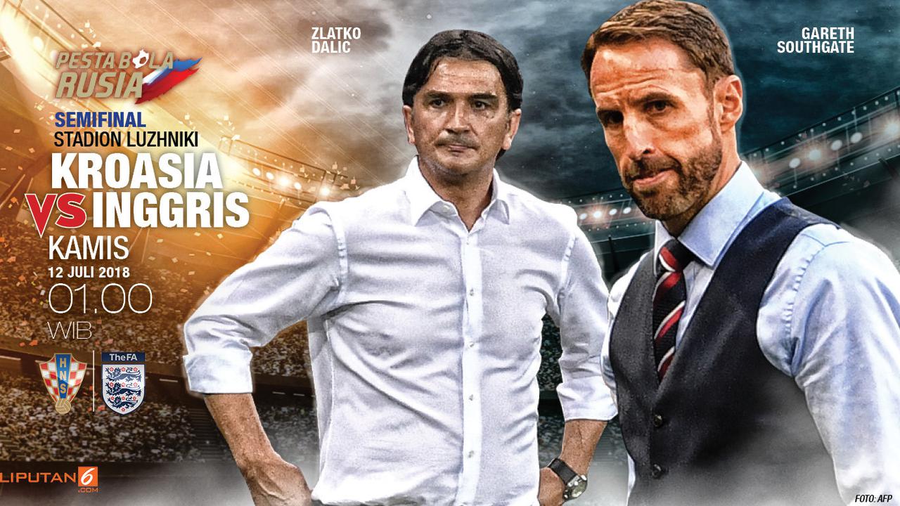 Prediksi Kroasia vs Inggris