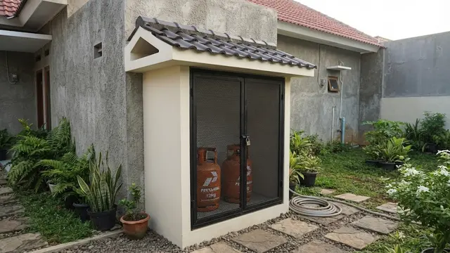 Tempat Penyimpanan Tabung Gas