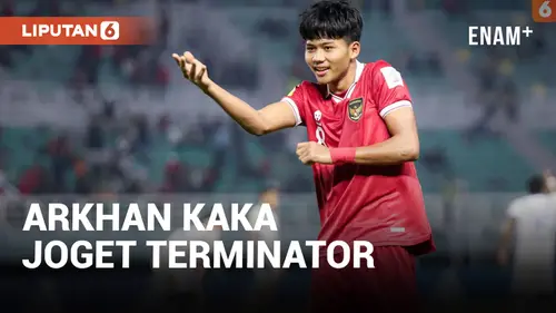 VIDEO: Arkhan Kaka Asik Joget Terminator Usai Cetak Gol: Itu Spontan Saja