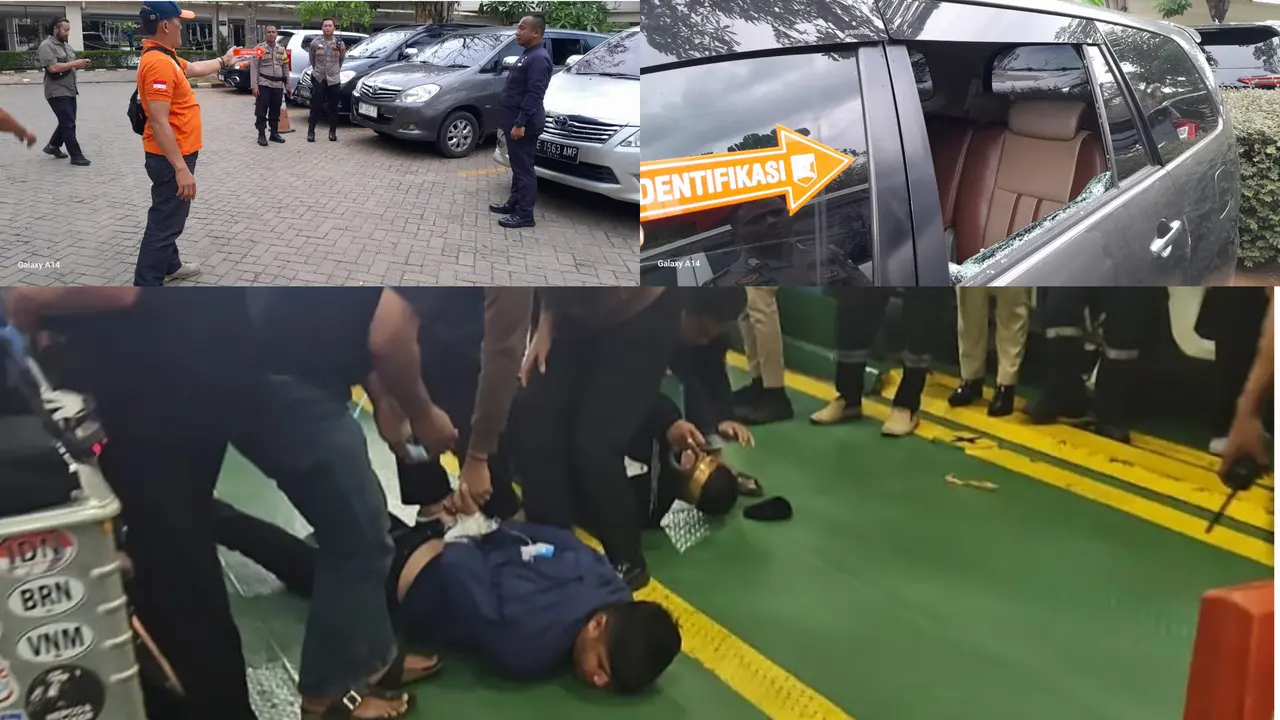 Dua pria asal Jakarta Barat berinisial YS (41) dan DS (30) diringkus tim gabungan KSKP Bakauheni dan KSKP Merak atas kasus pencurian dengan modus memecahkan kaca mobil di parkiran salah satu hotel di Kota Bandar Lampung. Foto : (Istimewa).