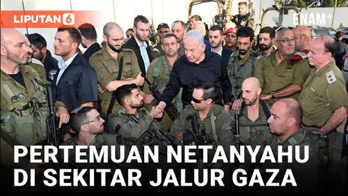 VIDEO: Benjamin Netanyahu Bertemu dengan Para Pemimpin Komunitas di Sekitar Jalur Gaza