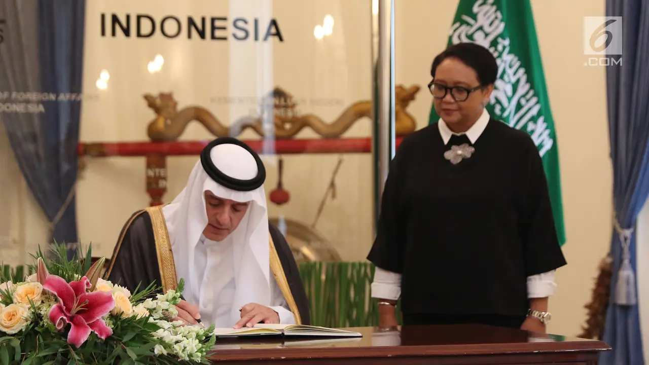 Menlu Retno Lakukan Pertemuan Bilateral Dengan Menlu Arab Saudi