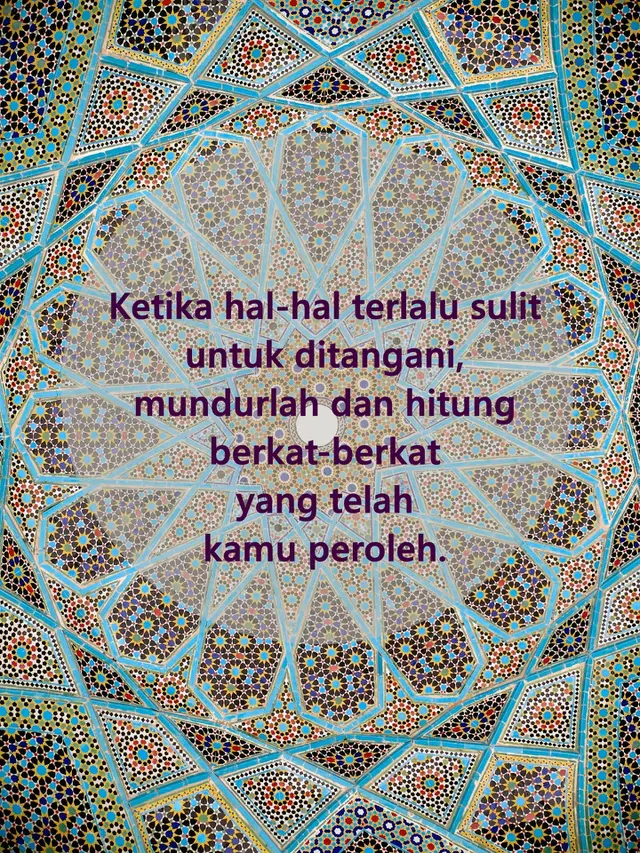 Wallpaper kata-kata islami keren untuk terus bersyukur