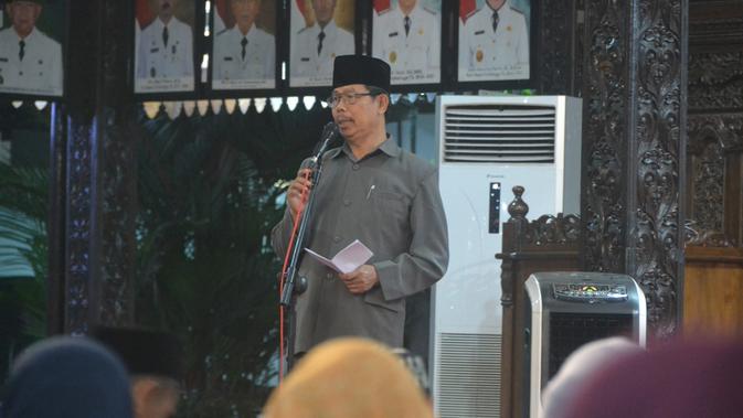Khotmil Quran, Istighotsah dan Pengajian rutin di Pendopo Dipokusumo, Jumat (27/9/2019). (Foto: Liputan6.com/Humas PBG/Muhamad Ridlo)