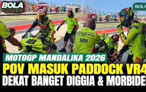 POV Masuk Paddock VR46 Racing Team di MotoGP Mandalika 2026, Sedekat Ini dengan Fabio Di Giannantonio dan Franco Morbidelli!