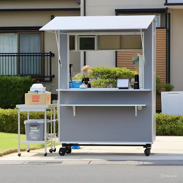 Warung Booth Portable