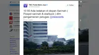 Saksi: Ada 6 Kali Ledakan di Pospol Sarinah