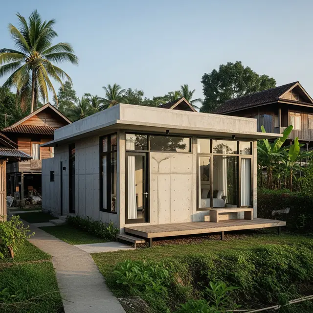 Rumah Murah Minimalis Tapi Elegan di Desa dengan Budget Rp 50 Juta