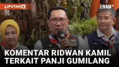 PANJI GUMILANG TERSANGKA, RIDWAN KAMIL MINTA MASYARAKAT TETAP TENANG