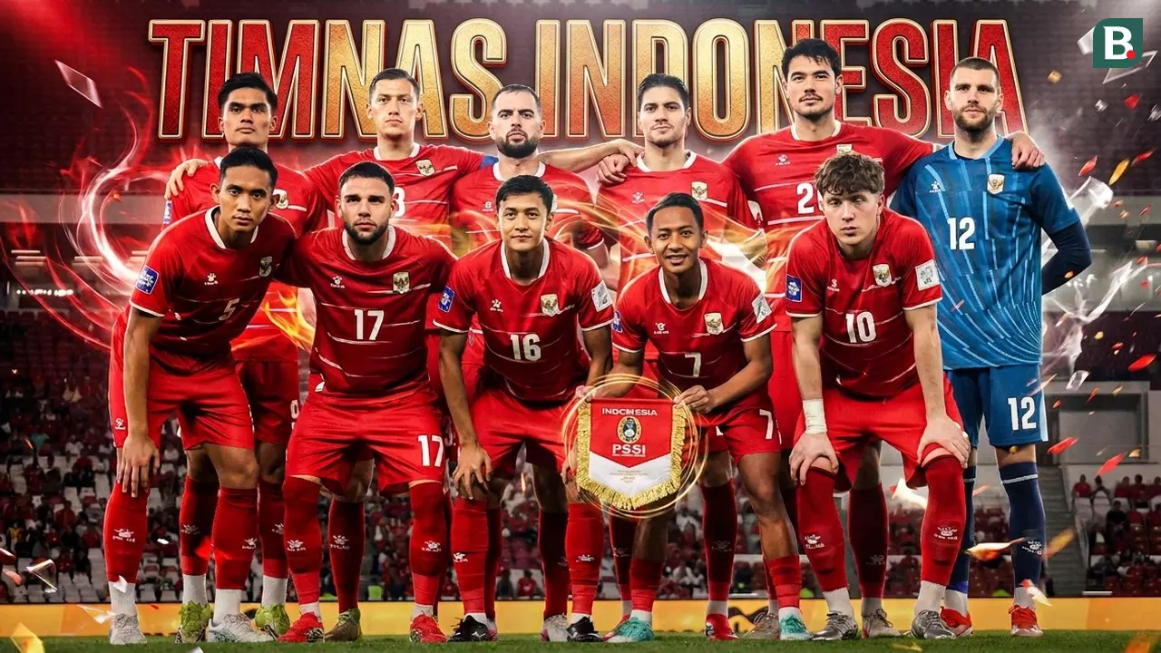Pasukan Timnas Indonesia di FIFA Series 2026. (Bola.com/M. Iqbal Ikhsan/Gemini)