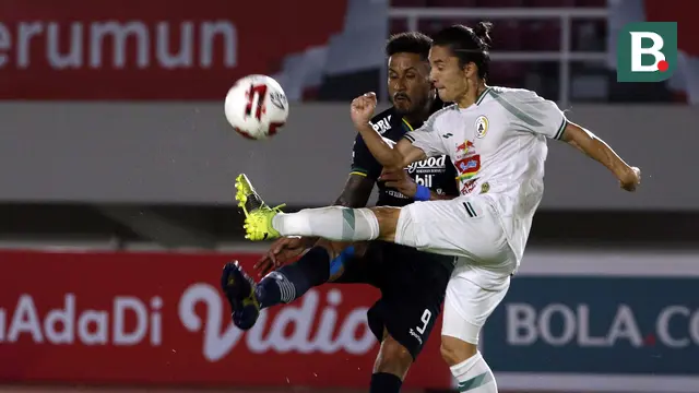 FOTO: Persib Tantang Persija di Final Piala Menpora 2021 usai Singkirkan PS Sleman - Kim Jeffrey Kurniawan; Wander Luiz
