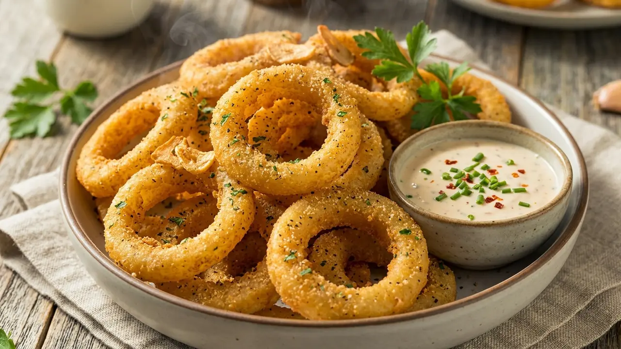 Garlic Potato Rings (AI Generated)