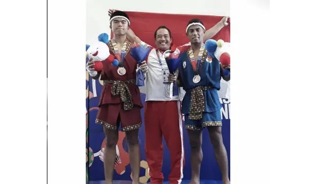 6 Potret Uchida Sudirman, Kapten Persija U-16 yang Raih Medali Sebagai Atlet Muaythai