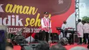 <p>Menteri Perhubungan Budi Karya Sumadi menyampaikan sambutan saat melepas Mudik Aman Mudik Sehat di Terminal Jatijajar, Depok, Jawa Barat, Kamis (28/4/2022). Enesis Group membuka posko mudik dan arus balik di beberapa titik di Pulau Jawa sejak 25 April hingga 8 Mei 2022 untuk memberikan kenyamanan dan keamanan bagi masyarakat. (Liputan6.com/Faizal Fanani)</p>