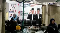 Sekretariat Tim Pemenangan Daerah pasangan AMIN di Batam yang akhirnya terwujud. Foto: liputan6.com/ajang nurdin&nbsp;